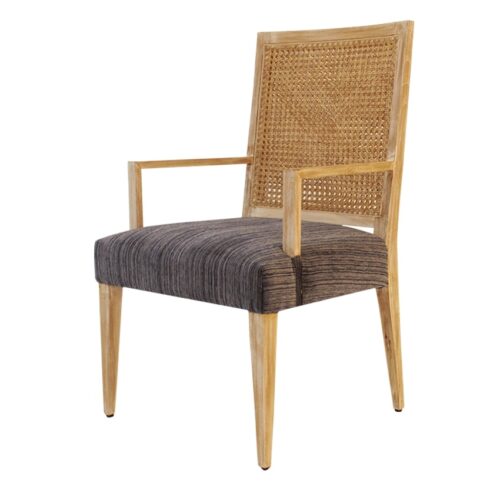 Rattan Back Dining Chair