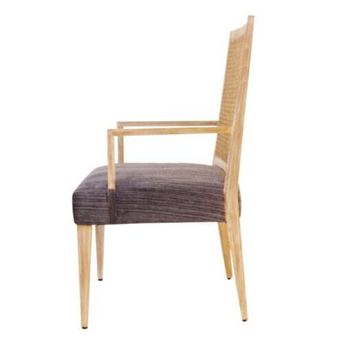 Rattan Back Dining Chair