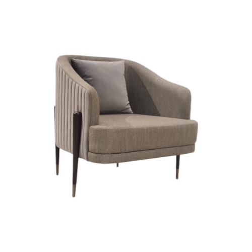 Pleated Tub Lounge Chair