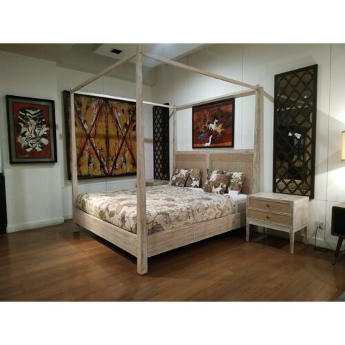 Cane Back Poster Bed